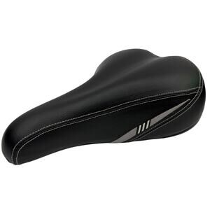 Bontrager Velo Black Comfort Sprung Bike Saddle